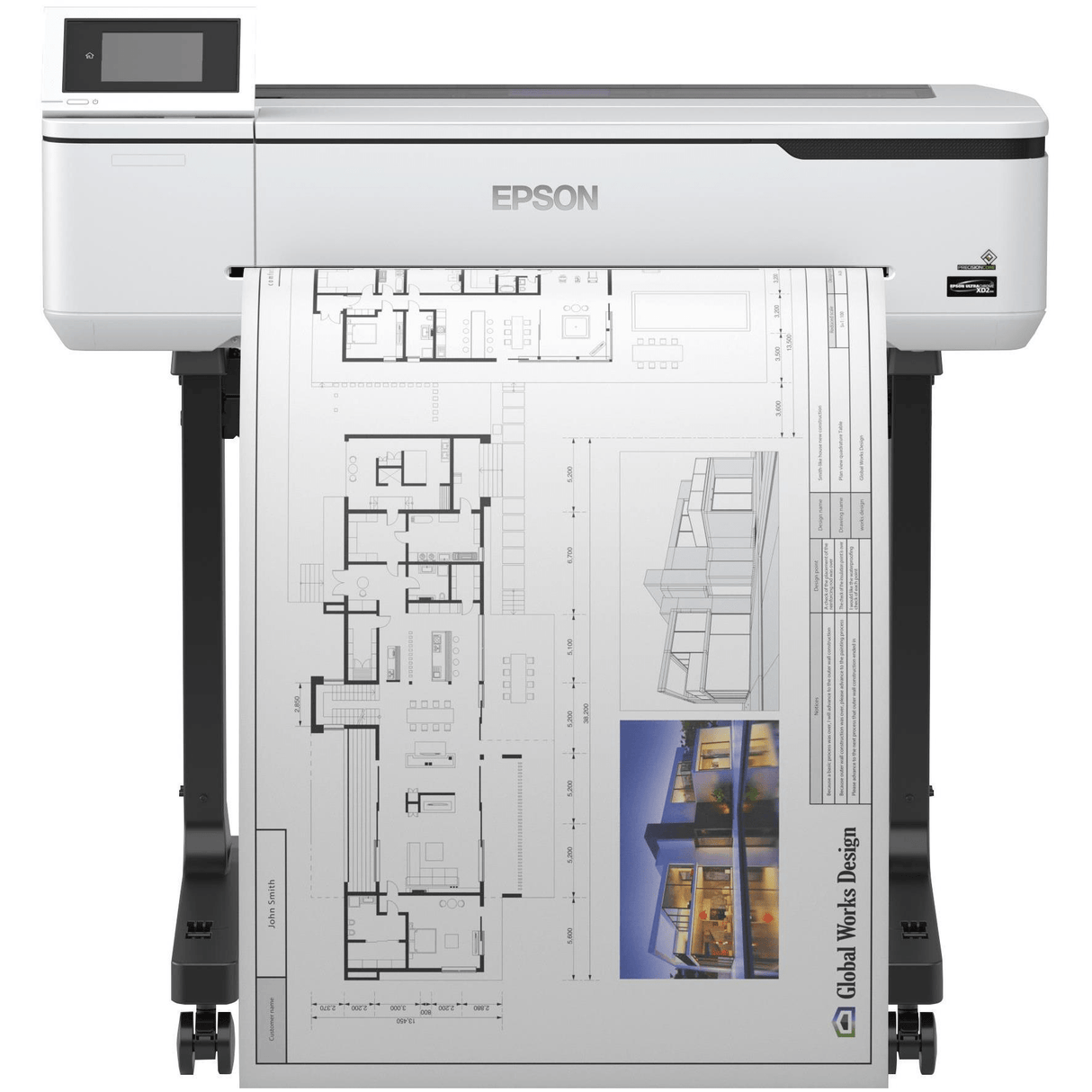 Epson SureColor SC-T3100 A1 (594 x 841mm) Colour Large Format Printer C11CF11302A0