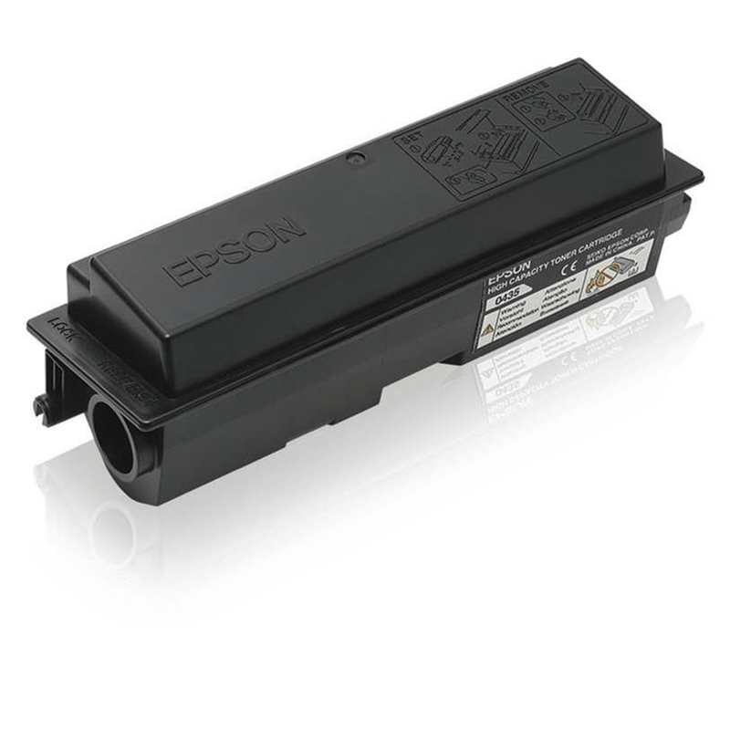 Epson 435 Black Toner Cartridge 8,000 Pages Original C13S050435 Single-pack