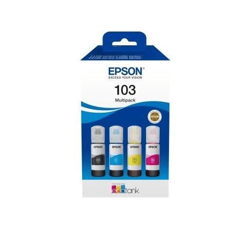 Epson 103 Ink Cartridge Ecotank Original C13T00S64A Multi-pack