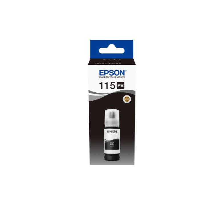 Epson 115 Pigment Black 70ml Ink Bottle C13T07C14A