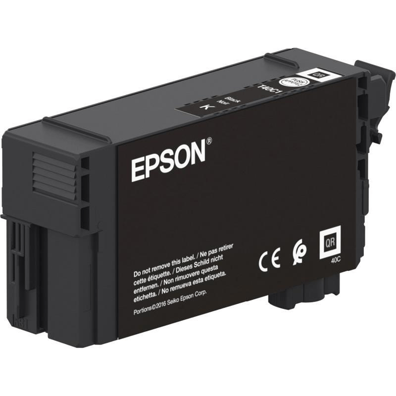 Epson T40C140 Black Printer Ink Cartridge Original C13T40C140 Single-pack