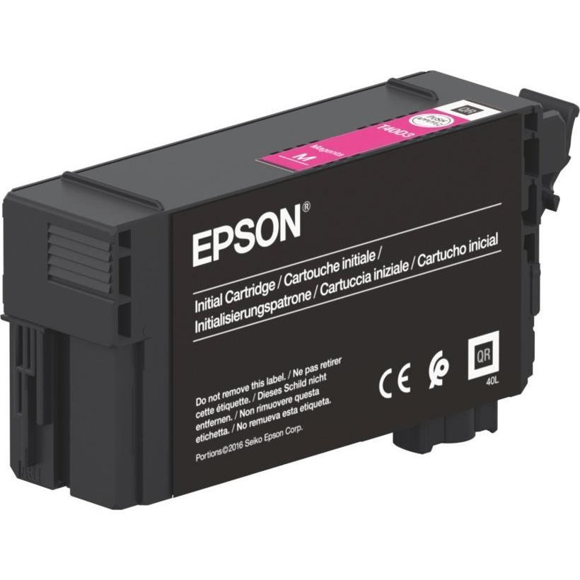 Epson T40D340 Magenta Printer Ink Cartridge Original C13T40D340 Single-pack