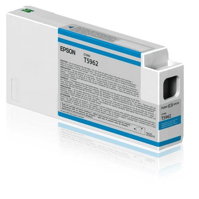 Epson T5962 Ultrachrome HDR Cyan Printer Ink Cartridge Original C13T596200 Single-pack