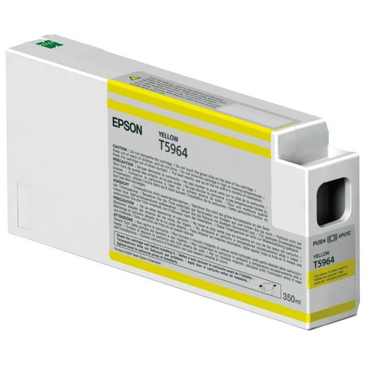 Epson T5964 Ultrachrome HDR Yellow Printer Ink Cartridge Original C13T596400 Single-pack