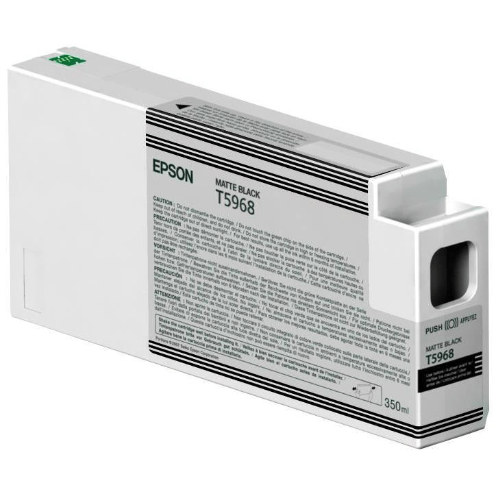 Epson T5968 Ultrachrome HDR Matte Black Printer Ink Cartridge Original C13T596800 Single-pack