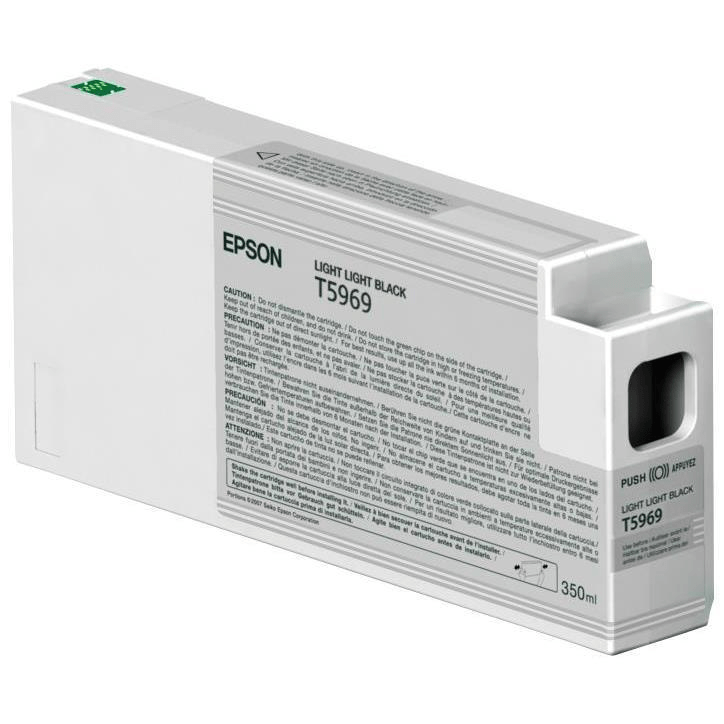 Epson T5969 Ultrachrome HDR Light Black Printer Ink Cartridge Original C13T596900 Single-pack