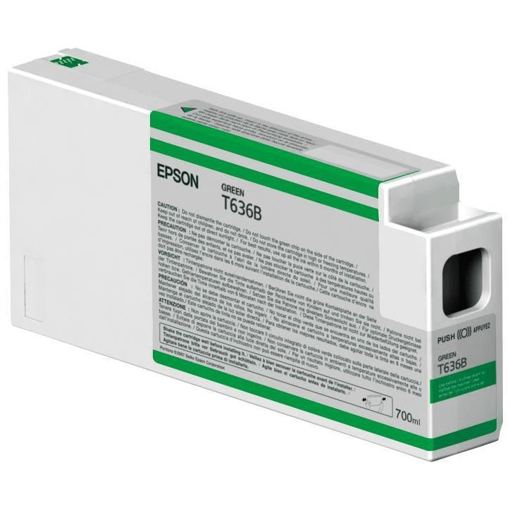 Epson T636B Ultrachrome HDR Green Printer Ink Cartridge Original C13T636B00 Single-pack