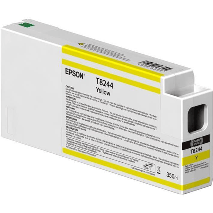 Epson T8244 Yellow Printer Ink Cartridge Original C13T824400 Single-pack