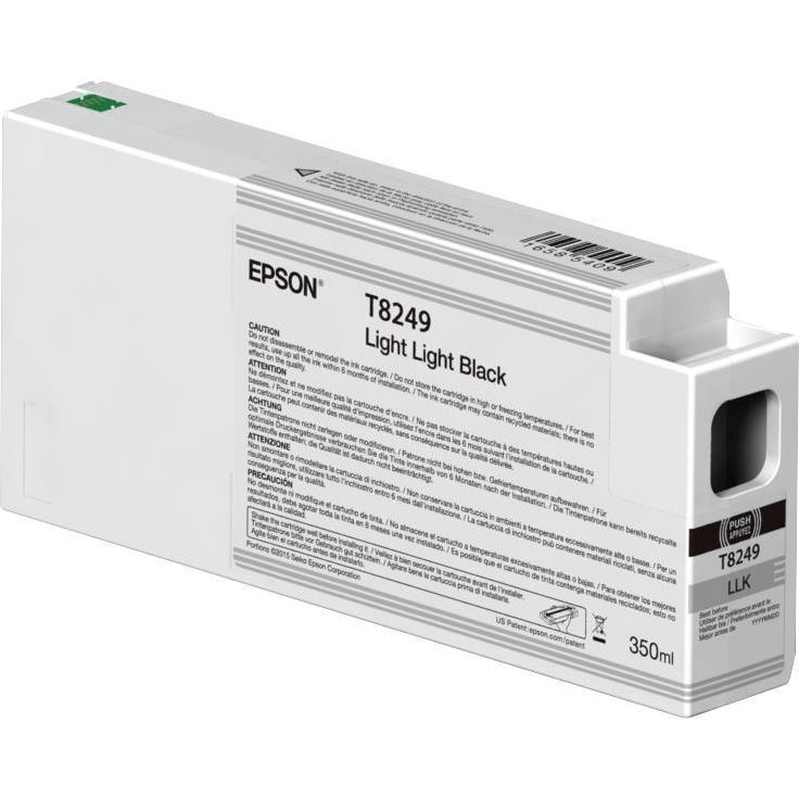 Epson T8249 Light Black Printer Ink Cartridge Original C13T824900 Single-pack