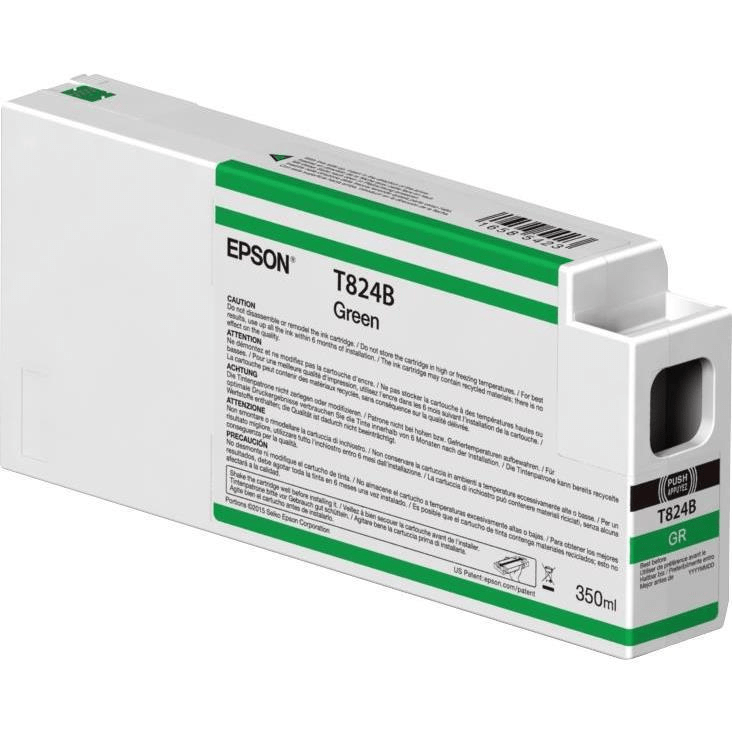 Epson T824B Ultrachrome HDX Green Printer Ink Cartridge Original C13T824B00 Single-pack