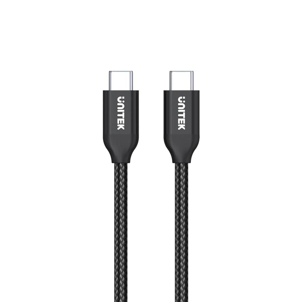 Unitek 2m USB-C 100W PD Fast Charging Cable with USB 2.0 Data C14059BK