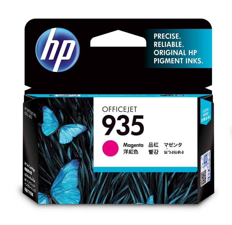 HP 935 Magenta Standard Yield Printer Ink Cartridge Original C2P21AE Single-pack
