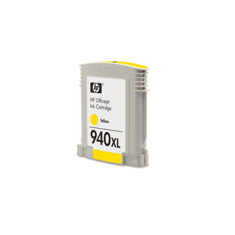 HP 940XL Yellow High Yield Printer Ink Cartridge Original C4909AE Single-pack
