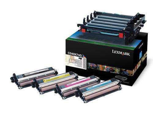 Lexmark C540X74G Black Cyan Magenta Yellow Imaging Kit 30,000 Pages Original Single-pack