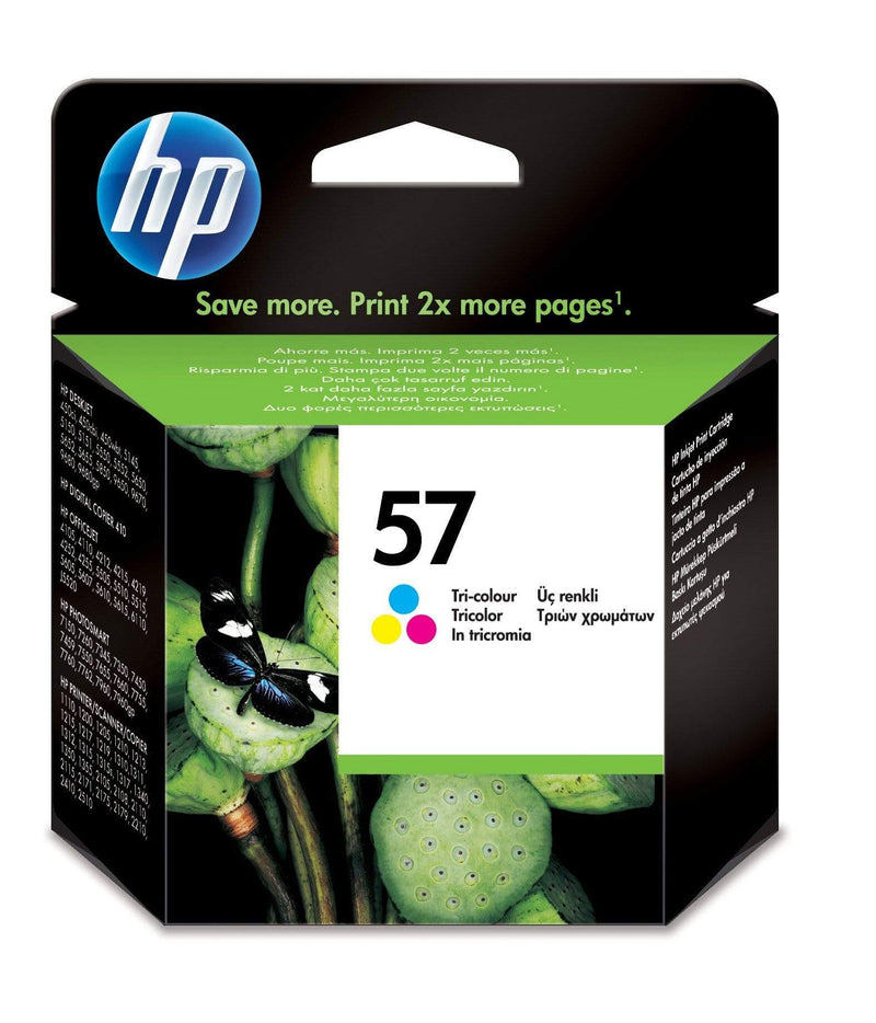 HP 57 Cyan, Magenta, Yellow Printer Ink Cartridge Original C6657AE Single-pack