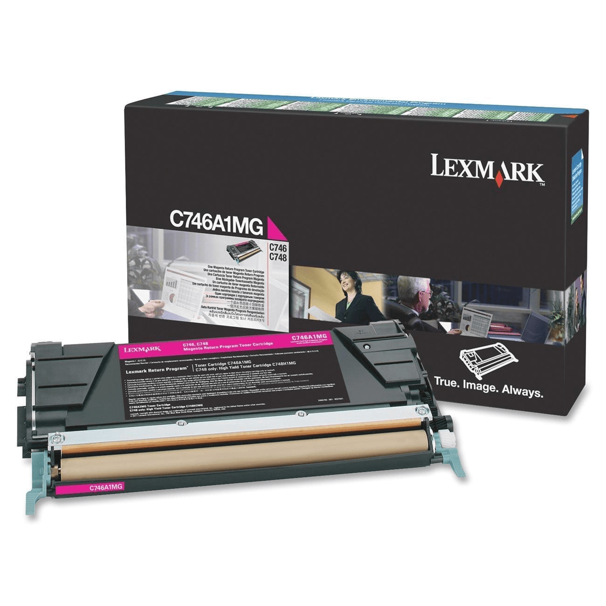 Lexmark C746A1MG Magenta Toner Cartridge 7