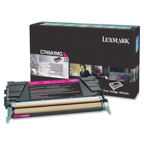 Lexmark C746A1MG Magenta Toner Cartridge 7