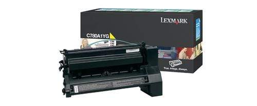 Lexmark C780A1YG Yellow Toner Cartridge 6