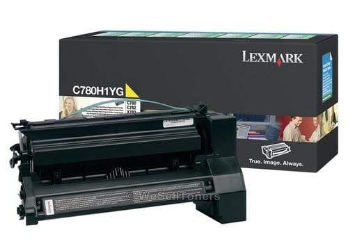 Lexmark C780H1YG Yellow Toner Cartridge 10,000 Pages Original Single-pack