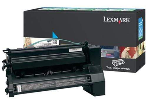 Lexmark C782X1CG Cyan Toner Cartridge 15,000 Pages Original Single-pack