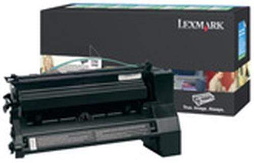 Lexmark C782X1KG Black Toner Cartridge 15,000 Pages Original Single-pack