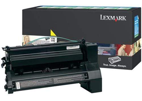 Lexmark C782X1YG Yellow Toner Cartridge 15