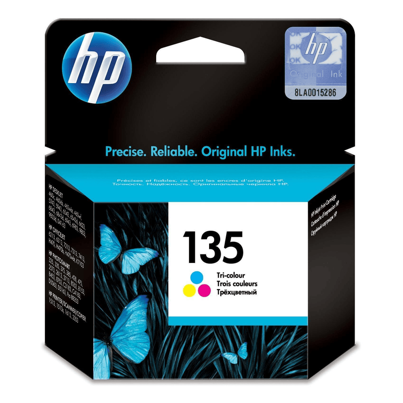 HP 135 Tri-Colour Printer Ink Cartridge Original C8766HE Single-pack