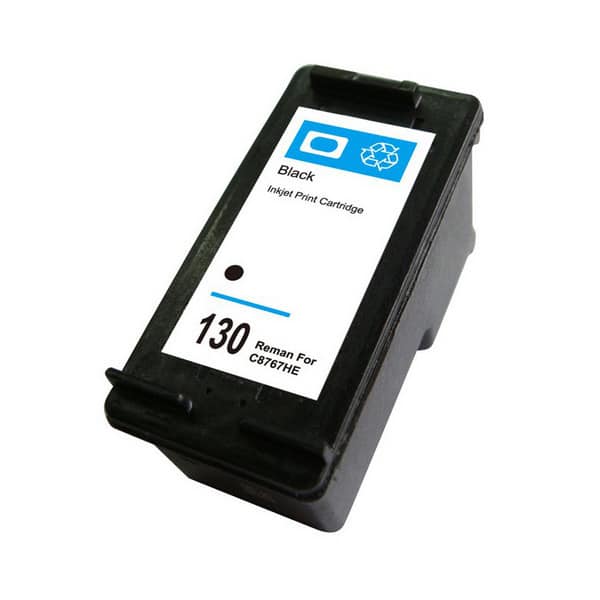 HP 130 Black Printer Ink Cartridge Original C8767HE Single-pack