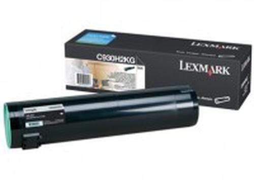Lexmark C930H2KG Black Toner Cartridge 38,000 Pages Original Single-pack