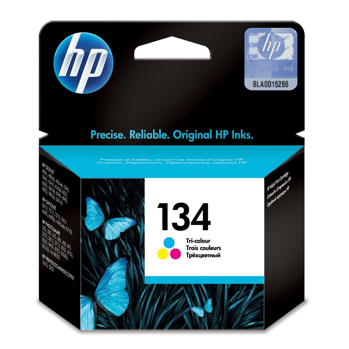 HP 134 Tri-Colour Printer Ink Cartridge Original C9363HE Single-pack