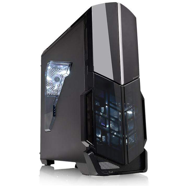Thermaltake Versa N21 Midi Tower Black Gaming PC Case CA-1D9-00M1WN-00