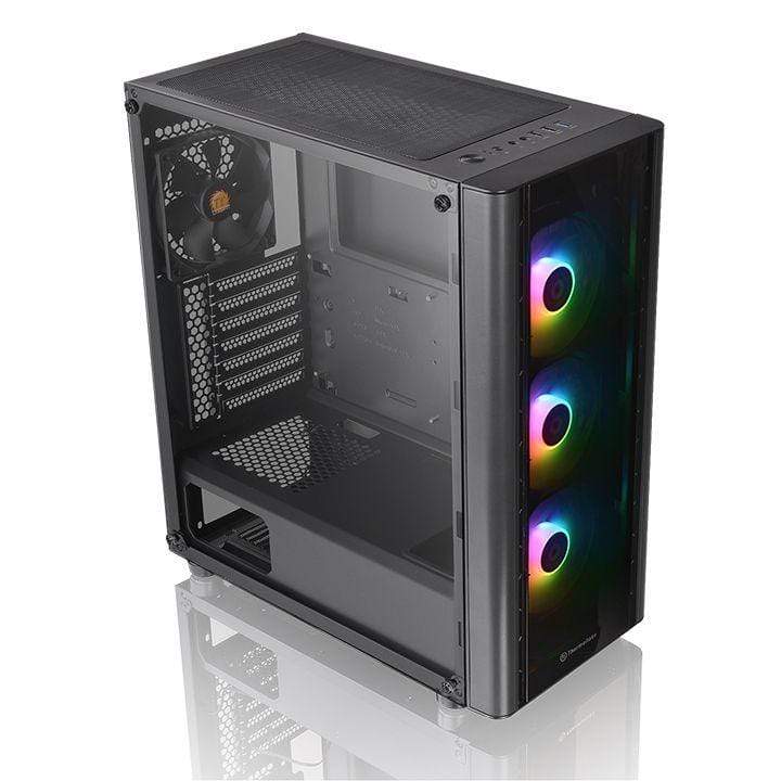 Thermaltake V250 TG ARGB Midi Tower Black Gaming PC Case CA-1Q5-00M1WN-00