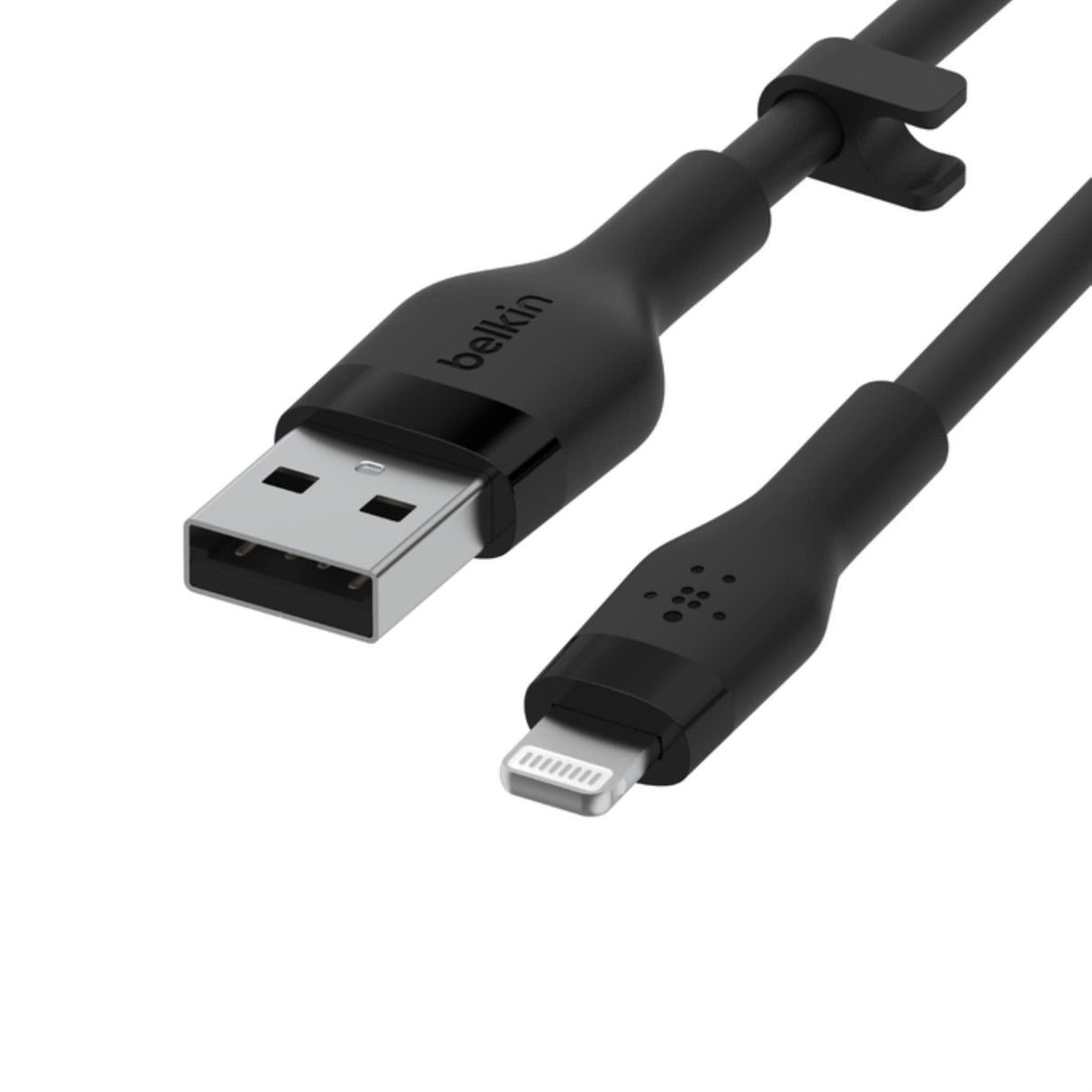 Belkin BoostCharge Flex USB-A Cable with Lightning Connector Black CAA008BT1MBK