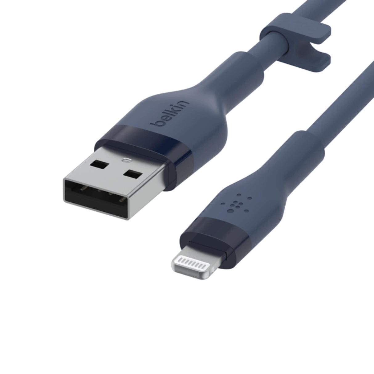 Belkin BoostCharge Flex USB-A Cable with Lightning Connector Blue CAA008BT1MBL