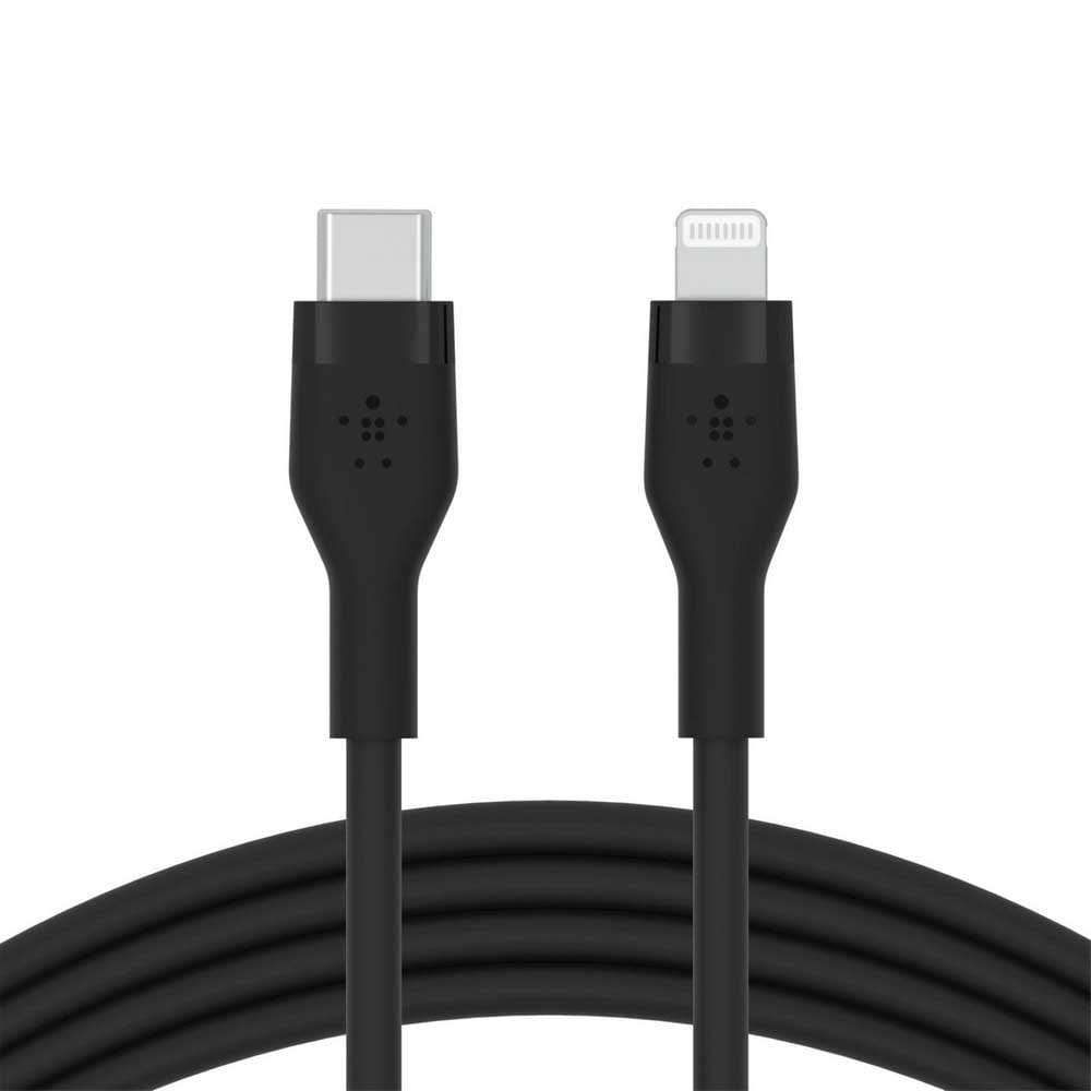 Belkin BoostCharge Flex 3m USB-C Cable with Lightning Connector Black CAA009BT3MBK