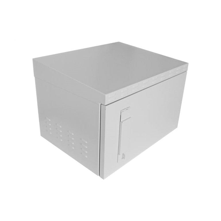 Scoop 6U 450mm Deep Outdoor Cabinet with 2 fans CAB-6UO