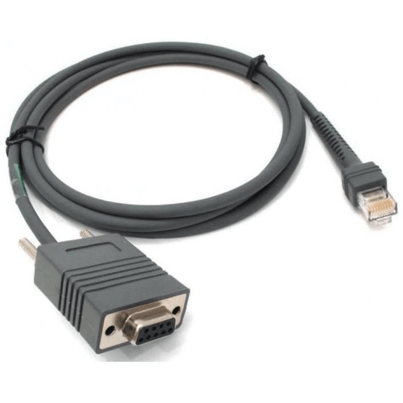 Zebra RS232 Serial Cable Grey 2.13m CBA-R01-S07PBR