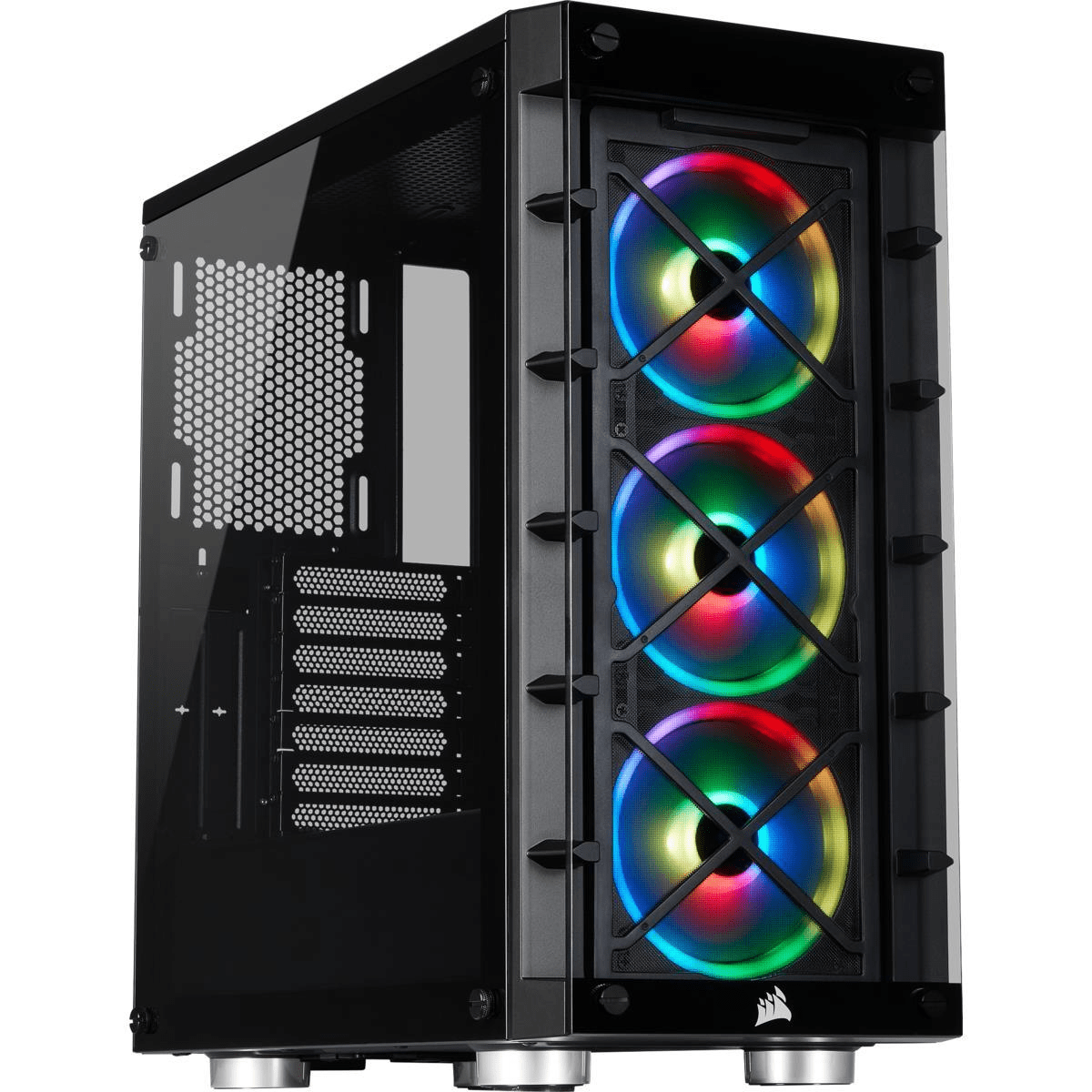 Corsair ICUE 465X RGB Midi Tower Black PC Case CC-9011188-WW