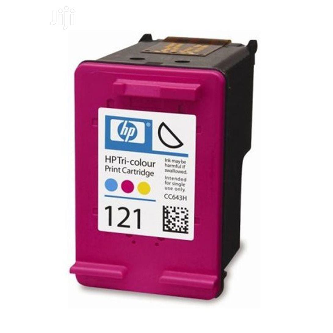 HP 121 Tri-Colour Printer Ink Cartridge Original CC643HE Single-pack