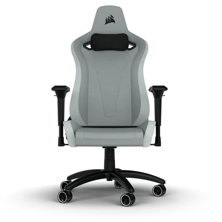 Corsair TC200 Leatherette Gaming Chair Light Grey CF-9010045-WW