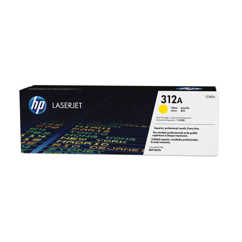 HP 312A Yellow Toner Cartridge 2,700 Pages Original CF382A Single-pack