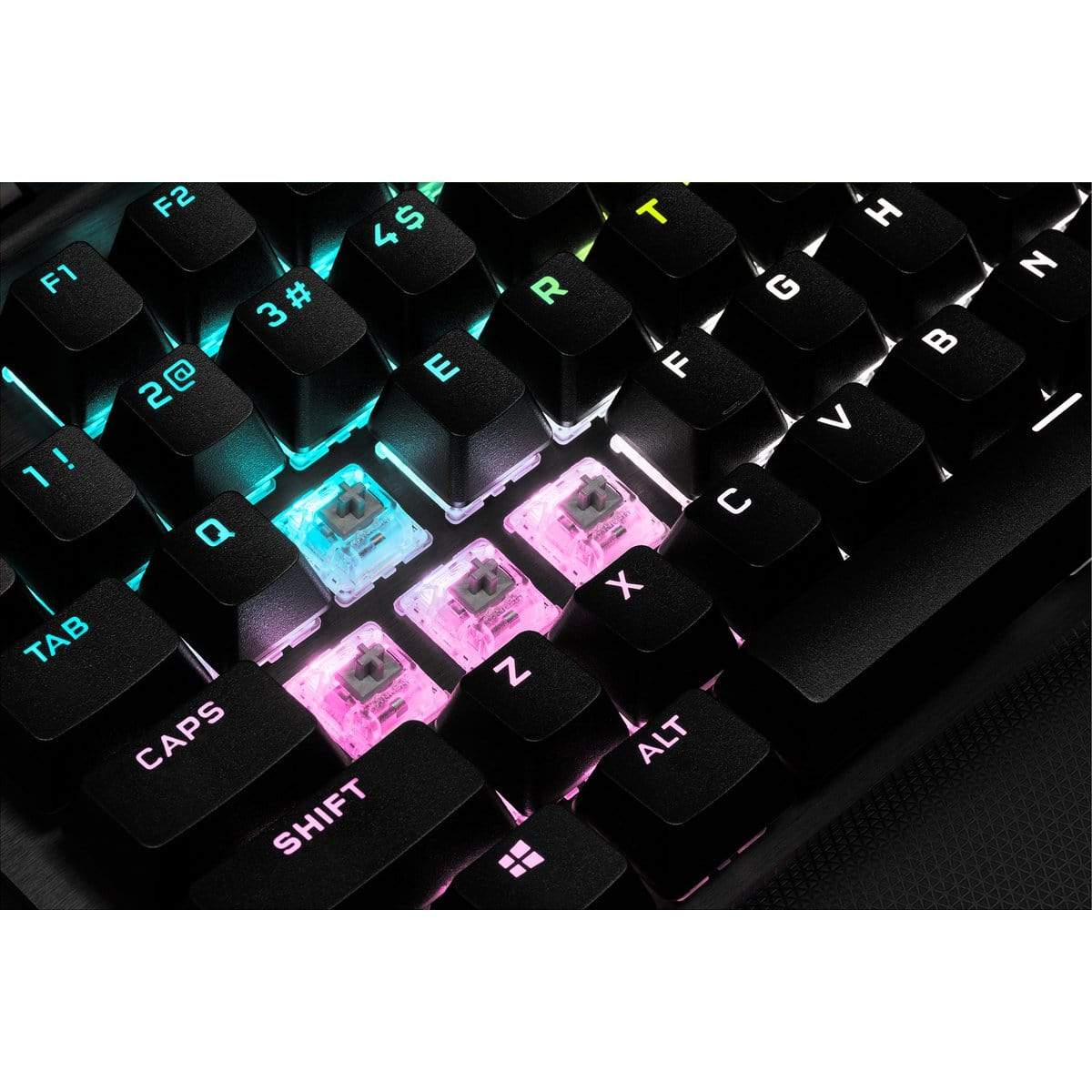 Corsair K70 RGB TKL keyboard USB QWERTY US English Black