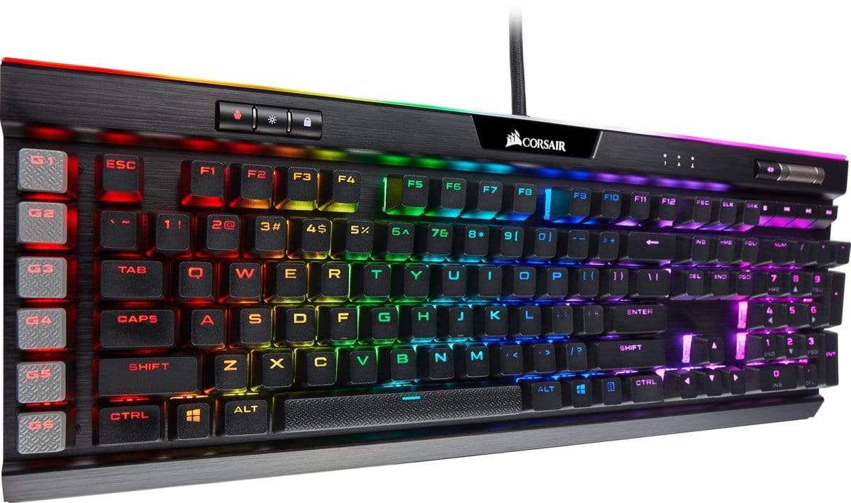 Corsair K95 RGB Platinum XT Keyboard USB QWERTY Black CH-9127412-NA