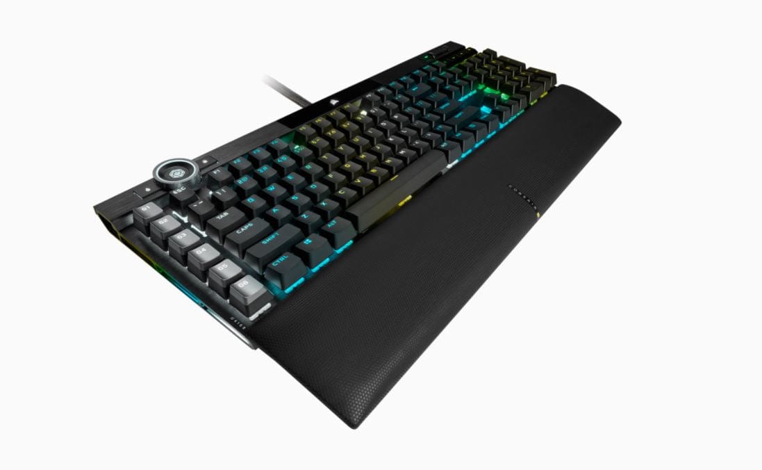 Corsair K100 RGB keyboard USB QWERTZ Dutch Black