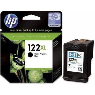 HP 122XL Black High Yield Printer Ink Cartridge Original CH563HE Single-pack