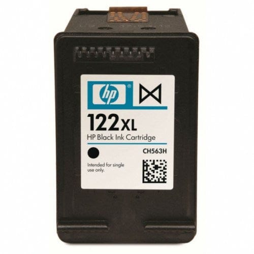 HP 122XL Black High Yield Printer Ink Cartridge Original CH563HE Single-pack