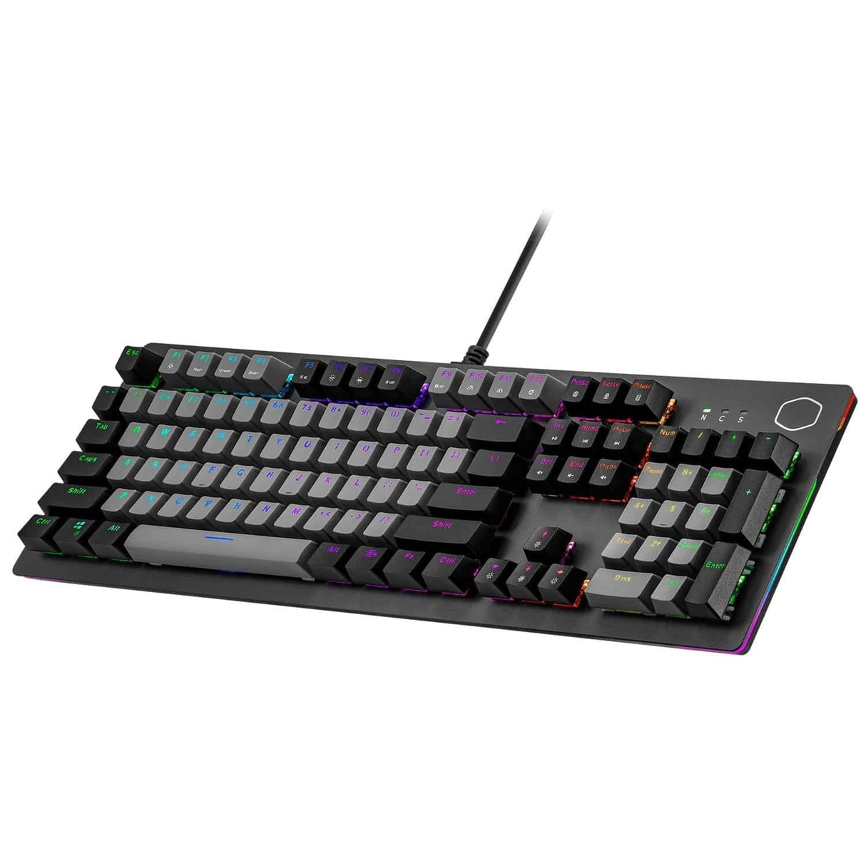 Cooler Master CK352 RGB Mechanical Gaming Keyboard Blue Switches CK-352-GKML1-US