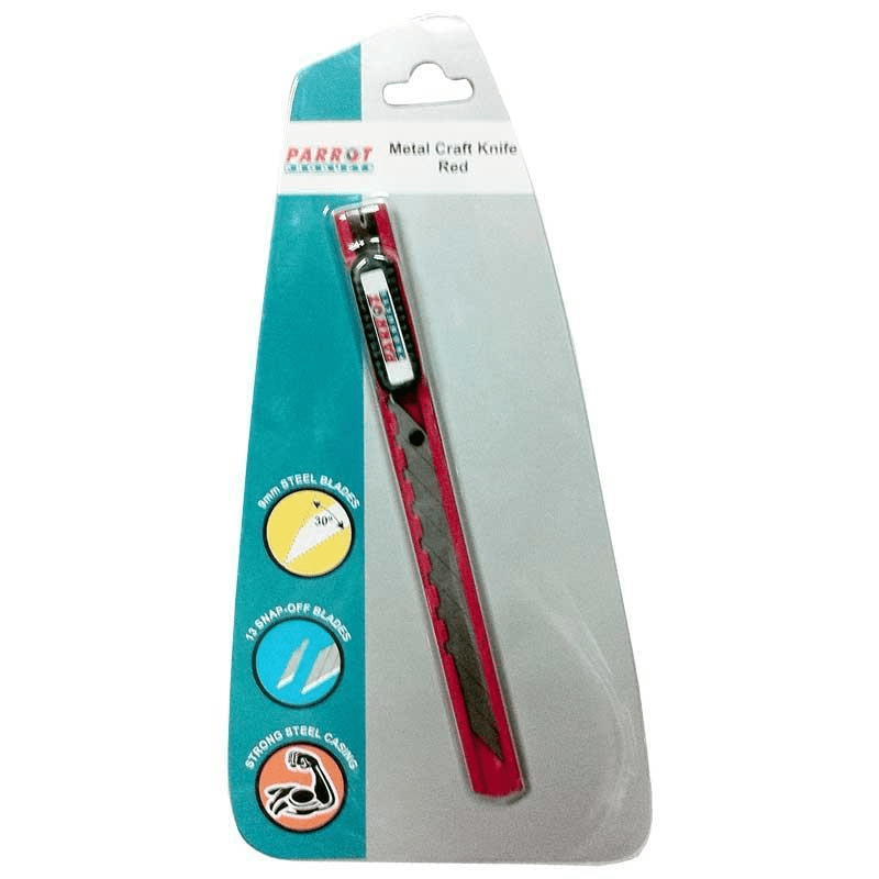 Parrot Craft Knife Metal Red CK1010R