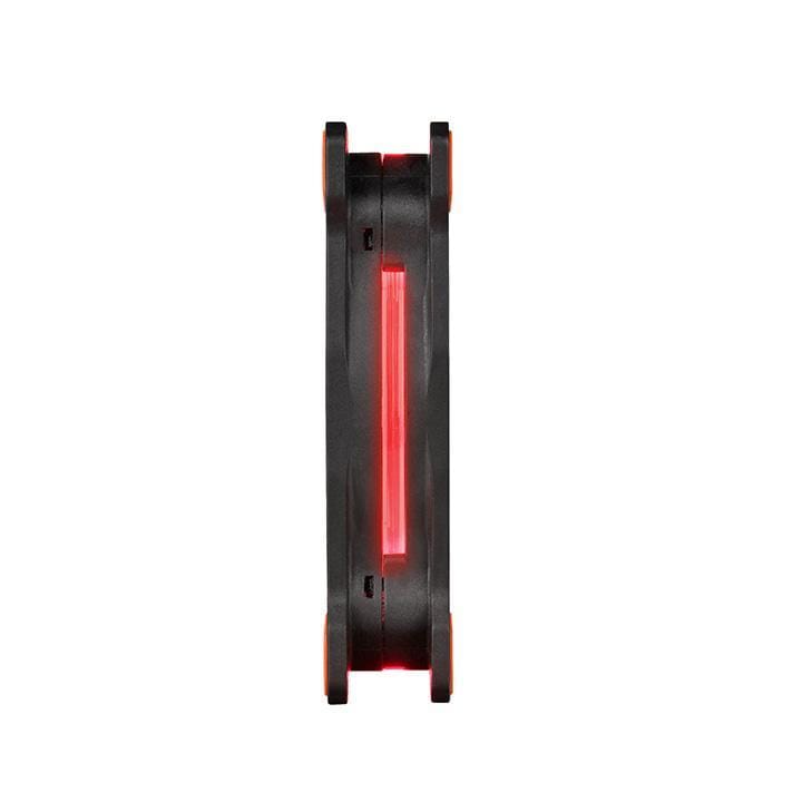 Thermaltake Riing 12 Computer Case Fan 120mm Black and Red 1500rpm CL-F038-PL12RE-A