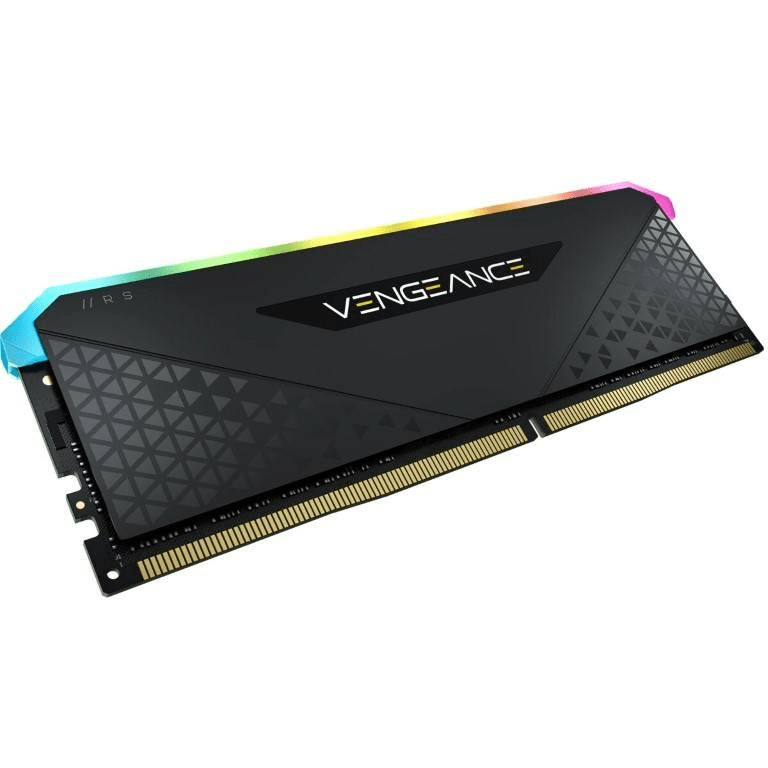 Corsair Vengeance RGB RS Memory Module 8GB 1 x 8GB DDR4 3200 MHz Black CMG8GX4M1E3200C16